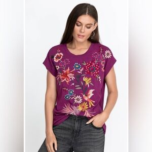 🆕JOHNNY WAS TIAREI RELAXED TEE